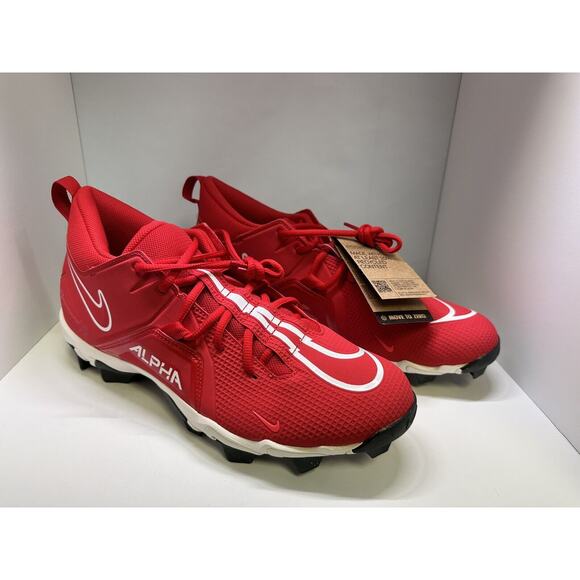 Nike Alpha Menace 3 Shark LOW Men's Football Cleats- Style CV0582-616 Size 12 - Picture 1 of 5